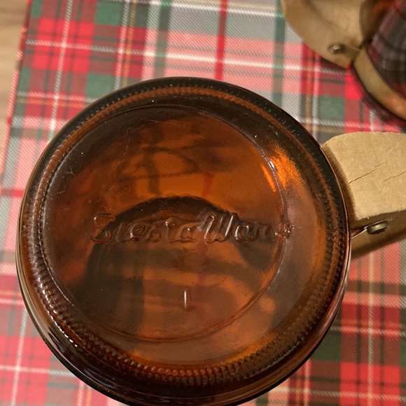 Vintage western Siesta Ware Amber glasses set of 4 - Picture 8 of 12